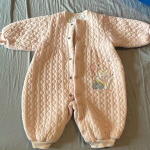 Vintage Quilted Romper